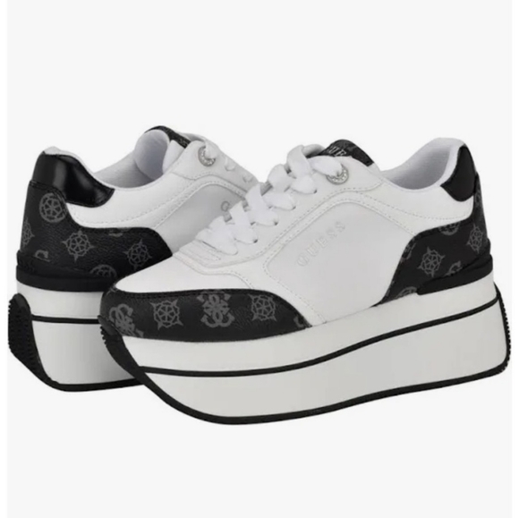 GUESS CABRIO Chunky Platform Fashion Sneakers - Picture 3 of 3